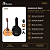 Kit Bandolim Rozini Acústico Estudante 8 Cordas RB21 Completo - Imagem 3