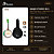 Kit Banjo Rozini RJ11 Ativo Stúdio Caixa Larga Verde Completo - Imagem 2