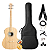 Kit Violão Elétrico Tagima Memphis Naturale Bambu Completo - Imagem 1