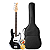 Kit Contrabaixo Strinberg Jazz Bass JBS40 Preto Com Capa - Imagem 1