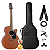 Kit Violão Elétrico Takamine Série G10 Aço Fosco Completo - Imagem 1