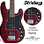 Kit Contrabaixo Strinberg Precision Bass PBS40 Wine Red Capa - Imagem 2