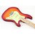 Kit Guitarra Stratocaster Strinberg Cherry Sunburst Com Capa - Imagem 2