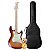 Kit Guitarra Stratocaster Strinberg Cherry Sunburst Com Capa - Imagem 1