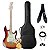 Kit Guitarra Stratocaster Strinberg Cherry Sunburst Completo - Imagem 1