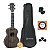 Kit Ukulele Concert Strinberg Acústico UK06C Tobacco Completo - Imagem 1