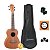 Kit Ukulele Concert Strinberg Acústico UK06C Mogno Completo - Imagem 1