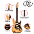 Kit Guitarra Stratocaster SX Swamp Ash Tortoise Completo - Imagem 2