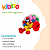 Ganza Ovinho Egg Shaker Musicalização Infantil KIDZZO 12 Uni - Imagem 2