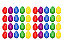 Ganza Ovinho Egg Shaker Musicalização Infantil KIDZZO 40 Uni - Imagem 1