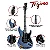 Guitarra Tagima Sixmart Efeito Delay Reverb Chorus Cinza - Imagem 2
