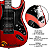 Kit Guitarra Tagima Sixmart Delay Reverb Chorus Vermelha Capa - Imagem 3