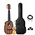 Kit Ukulele Concert Elétrico Seizi Bali Pineapple Completo - Imagem 1