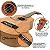 Kit Ukulele Tenor Acústico Shelby Profissional Em Mogno Capa - Imagem 2