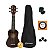 Kit Ukulele Soprano Liverpool Tennessee Marrom Completo - Imagem 1