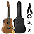 Kit Violão Elétrico Strinberg Baby SR200 Mahogany Completo - Imagem 1