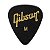 Palheta Gibson Celuloide Medium 0,74mm Preto 6 Unidades - Imagem 2
