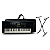 Teclado Musical Profissional 61 Teclas USB Bag E Suporte - Imagem 1