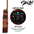Violão Seizi Neo Tokyo Kaizen BrownBurst Folk Aço Com Bag - Imagem 3