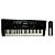 Teclado Musical Profissional 61 Teclas USB E MIDI Com Pedal - Imagem 1
