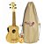 Ukulele Seizi Bali Soprano Elétrico Solid Bamboo Com Bag - Imagem 1