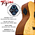 Kit Violão Profissional Tagima Ambience Frontier Com Capa - Imagem 3