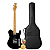 Kit Guitarra Telecaster Tagima Classic Maple T-550 Black Capa - Imagem 1