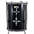 Surdo Luen Guetto Profissional 18"x60 Preto Pele Animal - Imagem 3