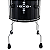 Surdo Luen Guetto Profissional 18"x60 Preto Pele Animal - Imagem 4
