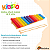 Xilofone Infantil Pedagógico 12 Notas Colorido Madeira KIDZZO - Imagem 2