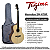 Violão Profissional Tagima Hampton Jumbo EQ-NTOP Com Bag - Imagem 2