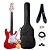 Kit Guitarra Stratocaster Winner Wgs Vermelho Completo - Imagem 1