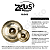 Kit Pratos De Bateria Zeus Hybrid Crash 16" E Splash 10" B20 - Imagem 2