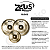 Kit Pratos De Bateria Zeus Hybrid Hi-Hat 14" E Splash 12" - Imagem 2