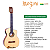 Kit Violão Elétrico Nylon Rozini Premium Rx621 Completo - Imagem 2