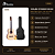 Kit Violão Elétrico Rozini Studio Nylon Fosco Rx210 Capa - Imagem 2