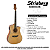 Kit Violão Elétrico Strinberg SD200C Folk Natural Completo - Imagem 2