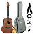 Kit Violão Elétrico Strinberg SD201HC Mahogany Folk Completo - Imagem 1
