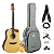 Kit Violão Elétrico Strinberg SD201HC Folk Natural Completo - Imagem 1