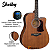 Kit Violão Elétrico Aço Shelby Folk Cutaway Fosco 195C Capa - Imagem 2