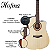 Kit Violão Elétrico Hofma Aço Cutaway Fosco HMF290 Completo - Imagem 2