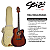 Kit Violão Seizi Neo Tokyo Kaizen Mahogany Burst Completo - Imagem 2