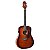 Kit Violão Seizi Neo Akira Kaizen Mahogany Burst Aço Completo - Imagem 5