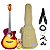 Kit Violão Seizi Kyoto Kaizen BrownBurst Cutaway Completo - Imagem 1