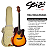 Kit Violão Seizi Neo Tokyo Kaizen BrownBurst Folk Aço Completo - Imagem 2