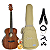 Kit Violão Seizi Mini Kyoto Auditório Abalone Koa Completo - Imagem 1