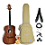 Kit Violão Profissional Seizi Mini Tokyo Koa Folk Completo - Imagem 1
