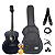 Kit Violão Profissional Seizi Hiro Mirai Black Completo - Imagem 1