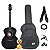 Kit Violão Seizi Nagoya Kaizen Open Pore Black Completo - Imagem 1