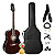 Kit Violão Elétrico Aço Giannini GD-1 EQ Dark Wine Completo - Imagem 1
